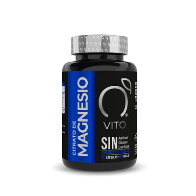 Citrato de Magnesio 400mg – 120 Cápsulas (40 Porciones) | Suplemento de Magnesio