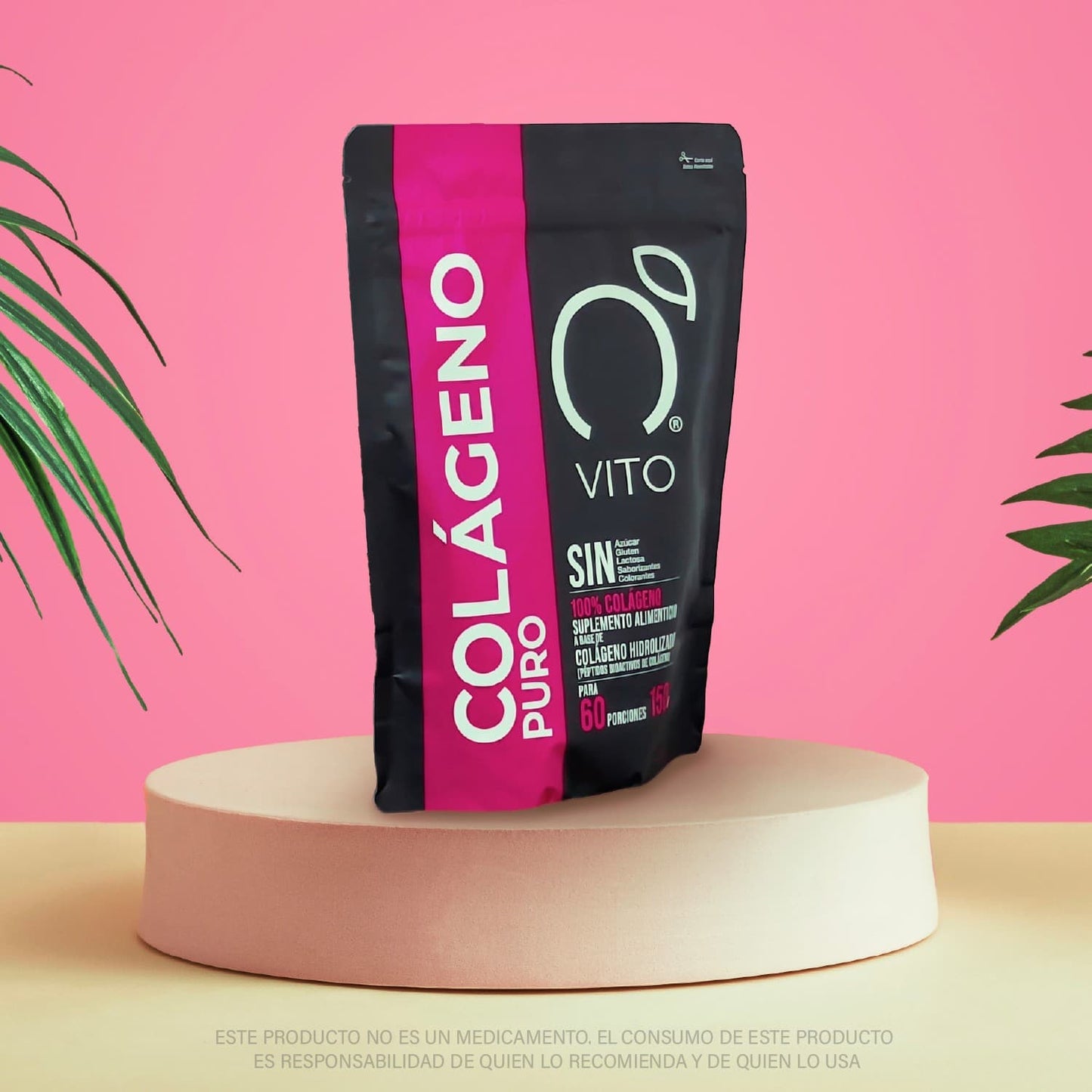 Colágeno Hidrolizado Puro 150g en Polvo – Bolsa Doypack | Suplemento de colágeno en polvo