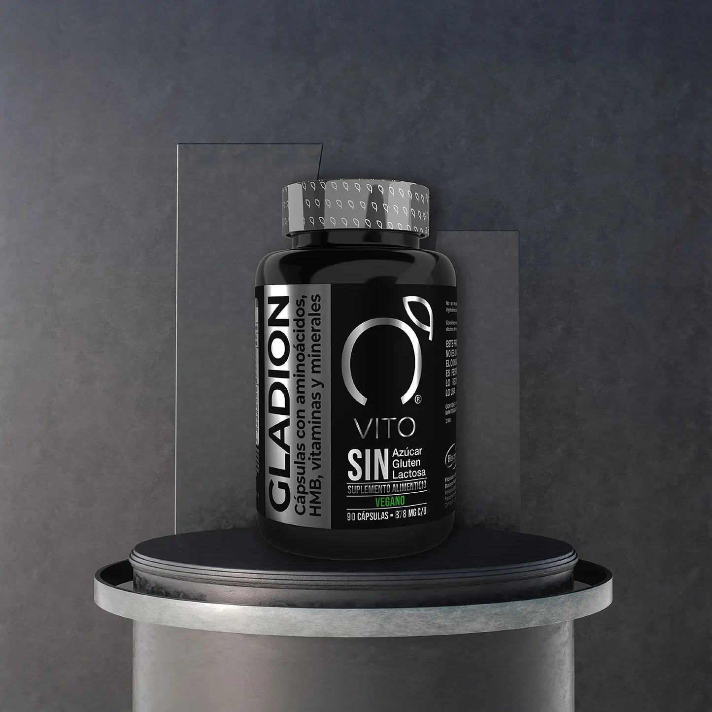 Suplemento deportivo Preworkout. Gladion, Aminoácidos, HMB, Vitaminas y Minerales para la producción natural de la testosterona. 