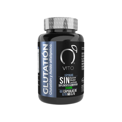 Glutatión + Ácido Alfa Lipoico | 60 cápsulas con 500mg | Suplemento alimenticio