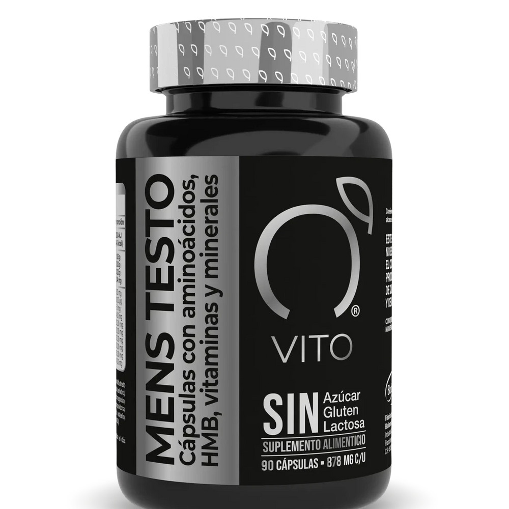 
                      
                        Menstesto. Suplemento de vitaminas y minerales para hombres. Aminoácidos, HMB, Vitaminas y Minerales. 
                      
                    