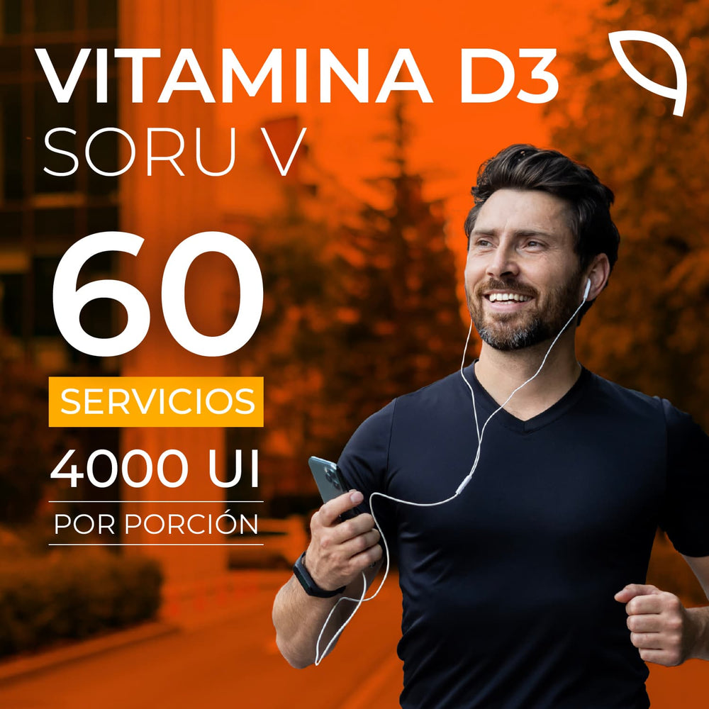 
                      
                        Vitamina D3 Colecalciferol 4000 UI | 60 tabletas masticables sabor naranja
                      
                    